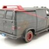 GREENLIGHT collectibles Modellauto GMC Vandura A-Team Van 1983 grau schwarz verschmutzt Modellauto 1:18