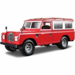 Bburago Modellauto Land Rover Serie II (rot)