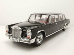 MCG Modellauto Mercedes 600 W100 1969 schwarz Modellauto 1:18 MCG