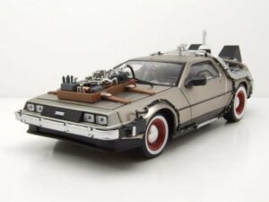 Sun Star Modellauto DeLorean Back to the Future Zurück in die Zukunft Teil 3 Modellauto