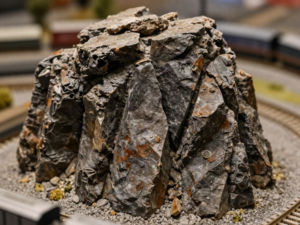 Modelleisenbahn Berge bauen