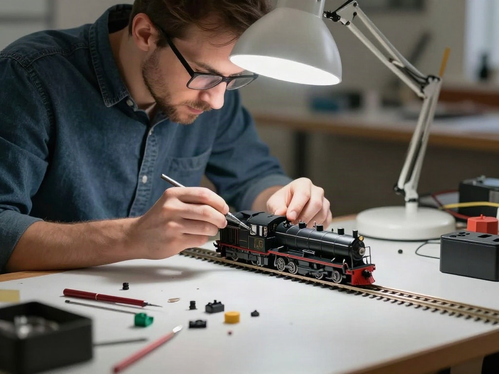 Modelleisenbahn Decoder einbauen