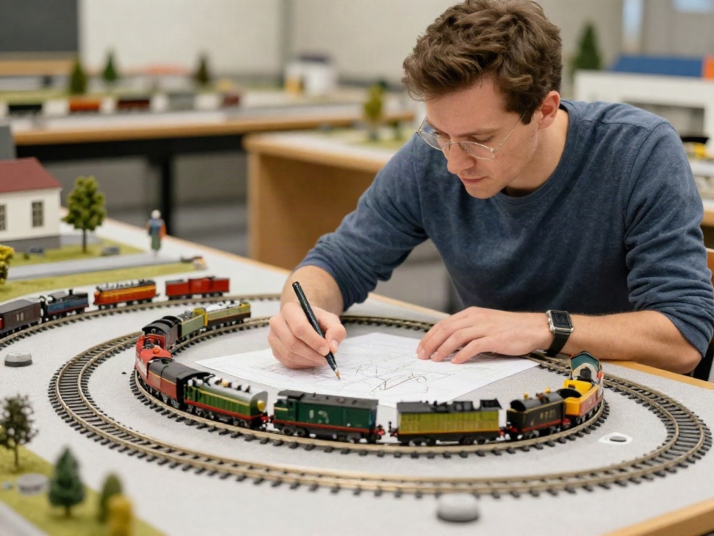 Modellbahn Drehscheibe