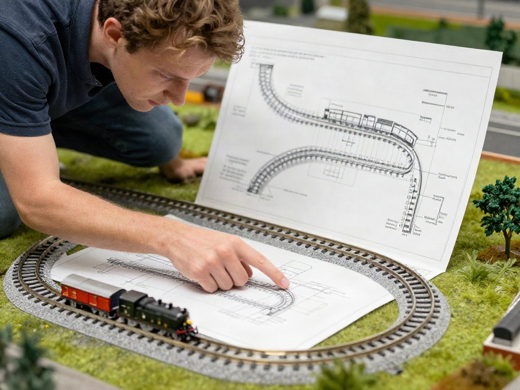 Modellbahn Kehrschleife