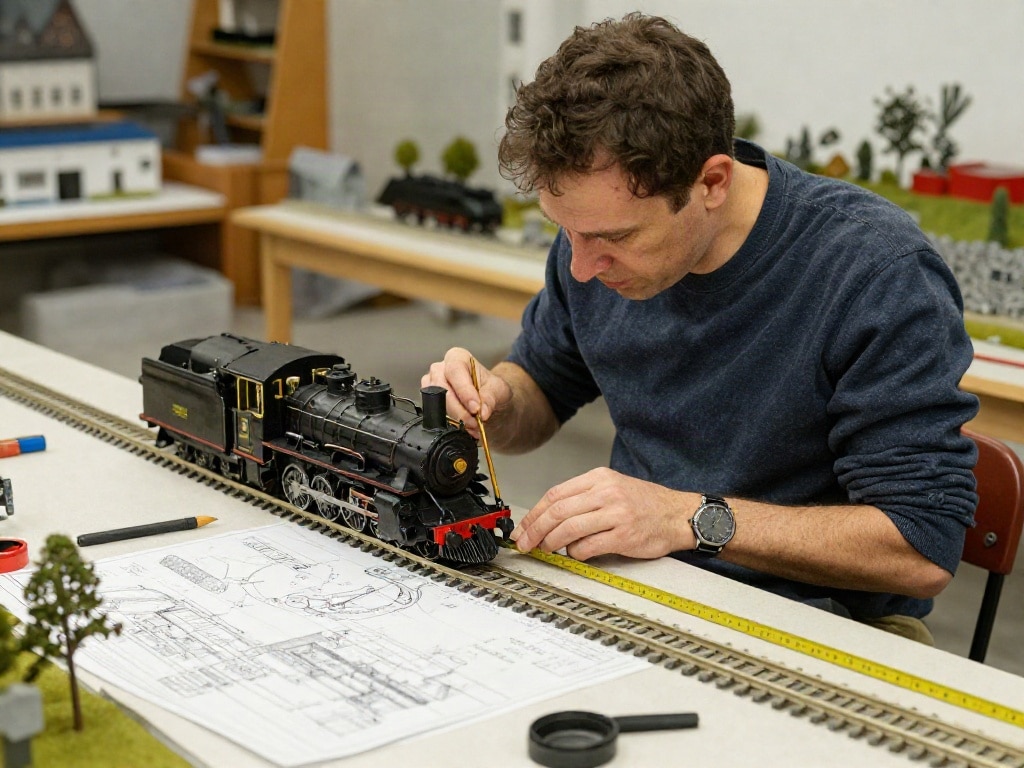 Modellbahn Lokschuppen