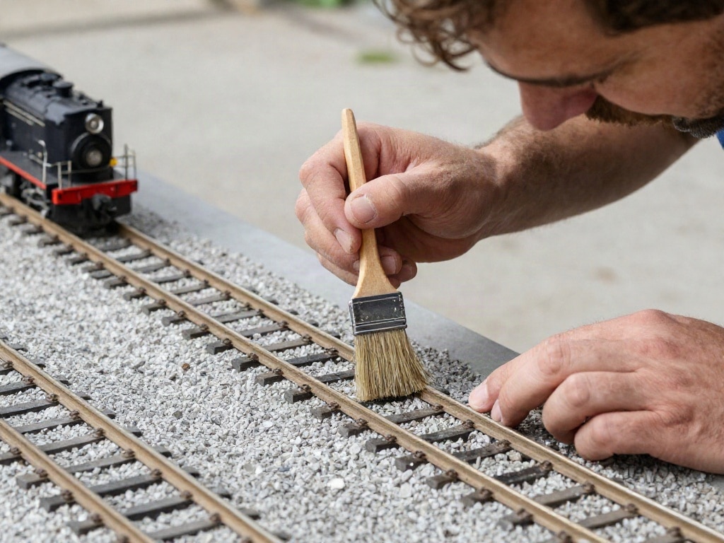 Modelleisenbahn Schotter