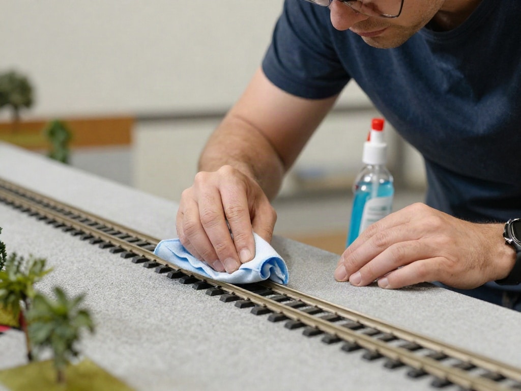 Modellbahn Lok ruckelt