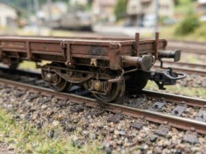 Modellbahn Wagen rollen schlecht