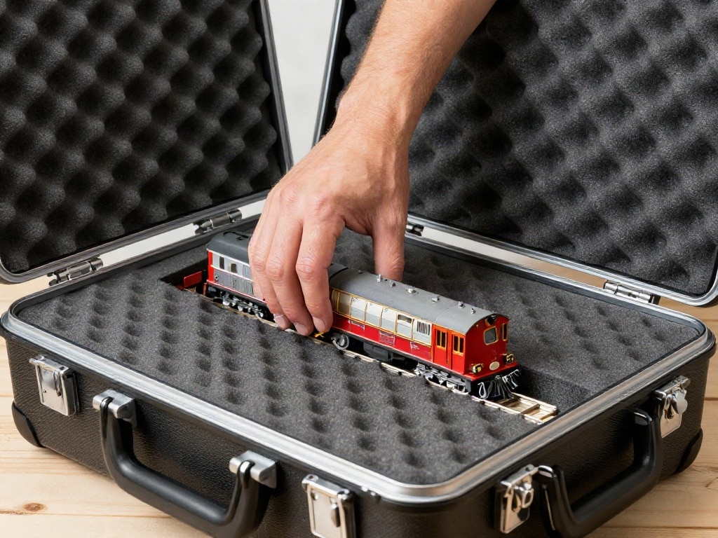 Modelleisenbahn Aufbewahrung