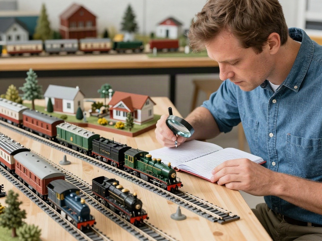 Modelleisenbahn Inventarliste
