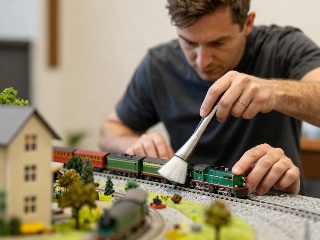 Modelleisenbahn Staubschutz
