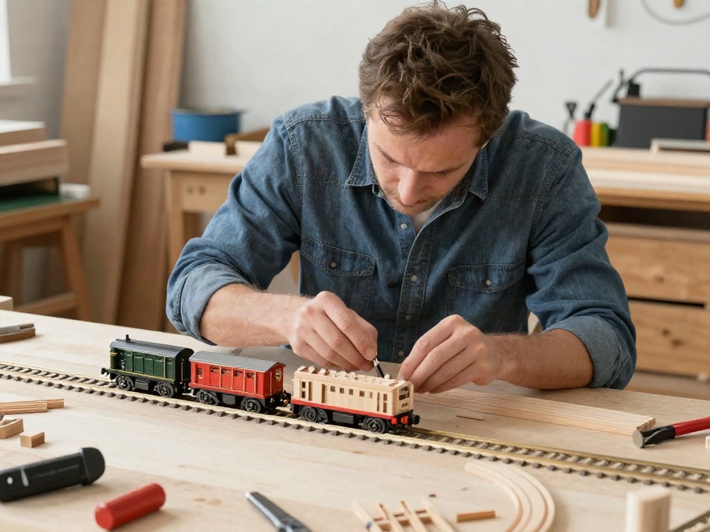 Modellbahn Modulanlage