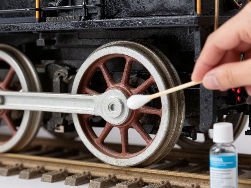 Modellbahn Räder reinigen