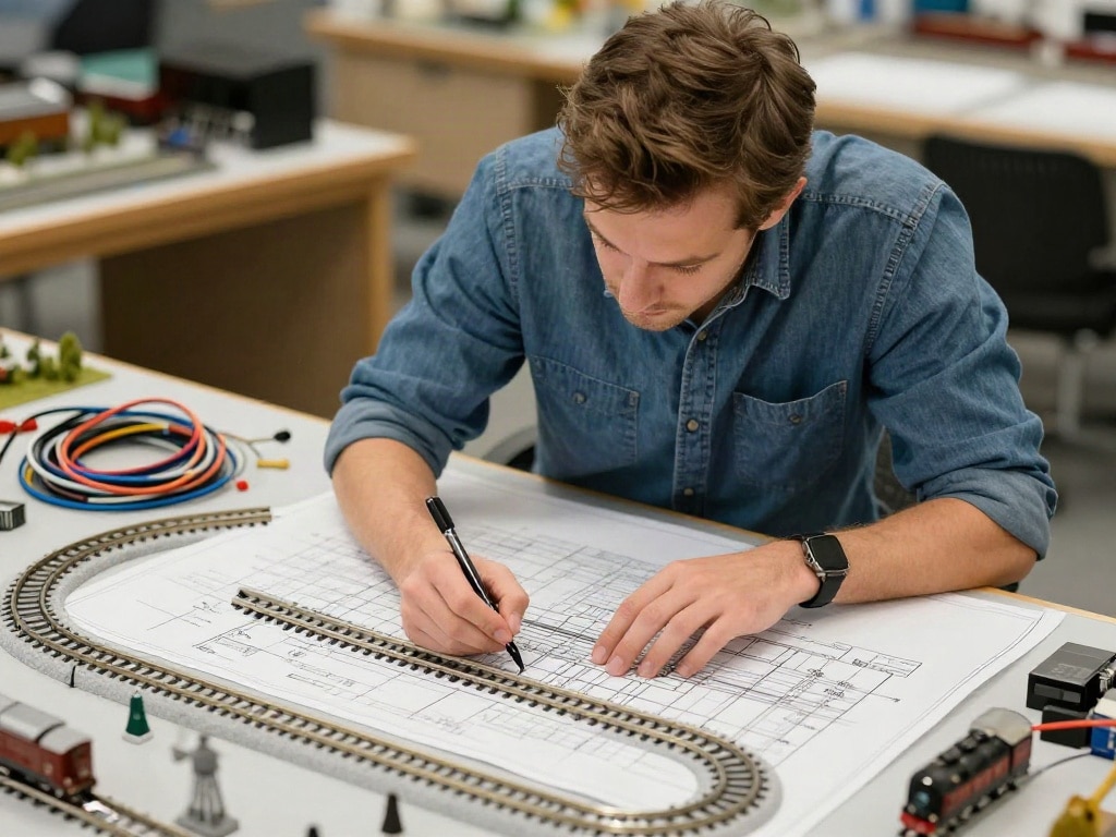 Modelleisenbahn Ringleitung