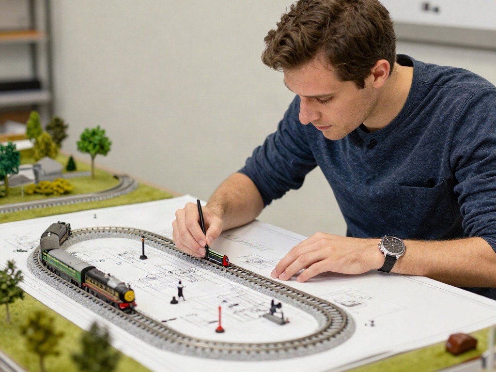 Schattenbahnhof Gleisplan
