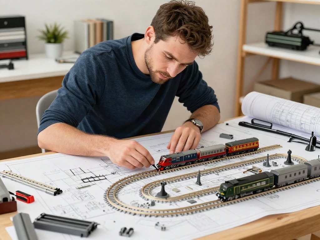 Modelleisenbahn Schattenbahnhof