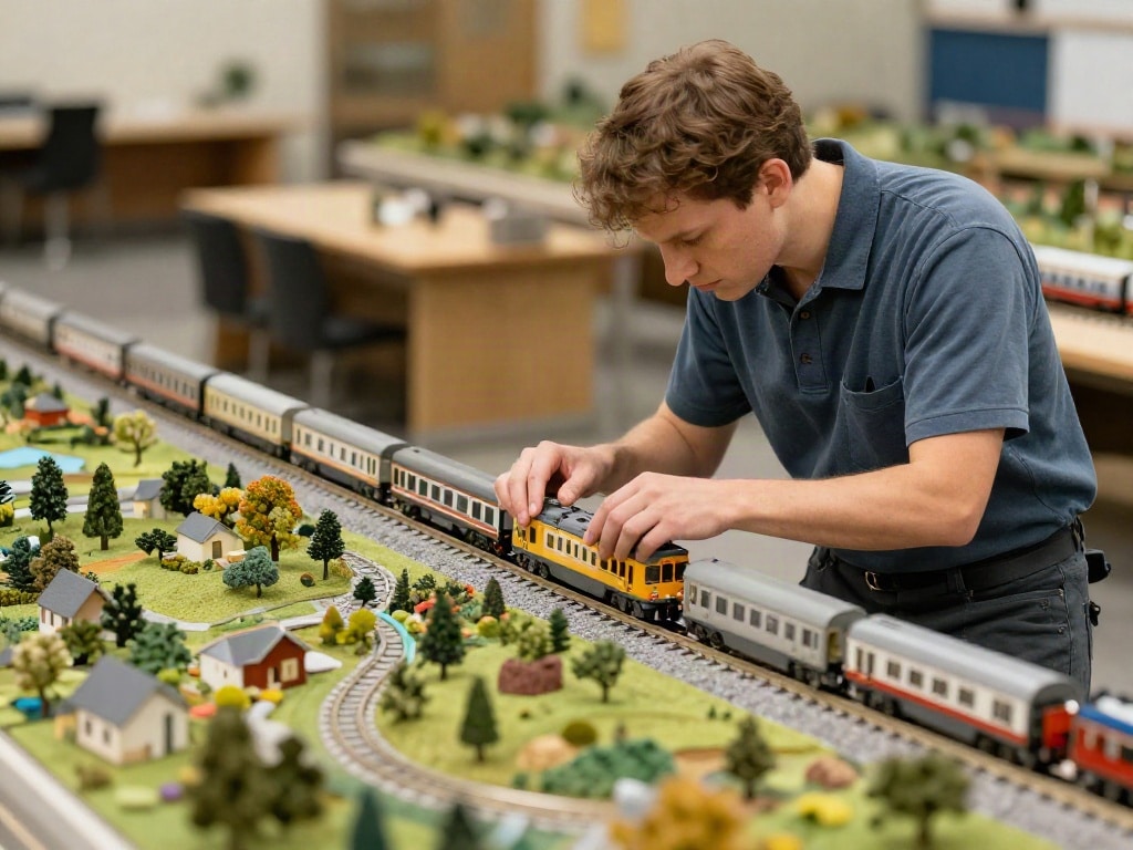 Modelleisenbahn Segmentanlage