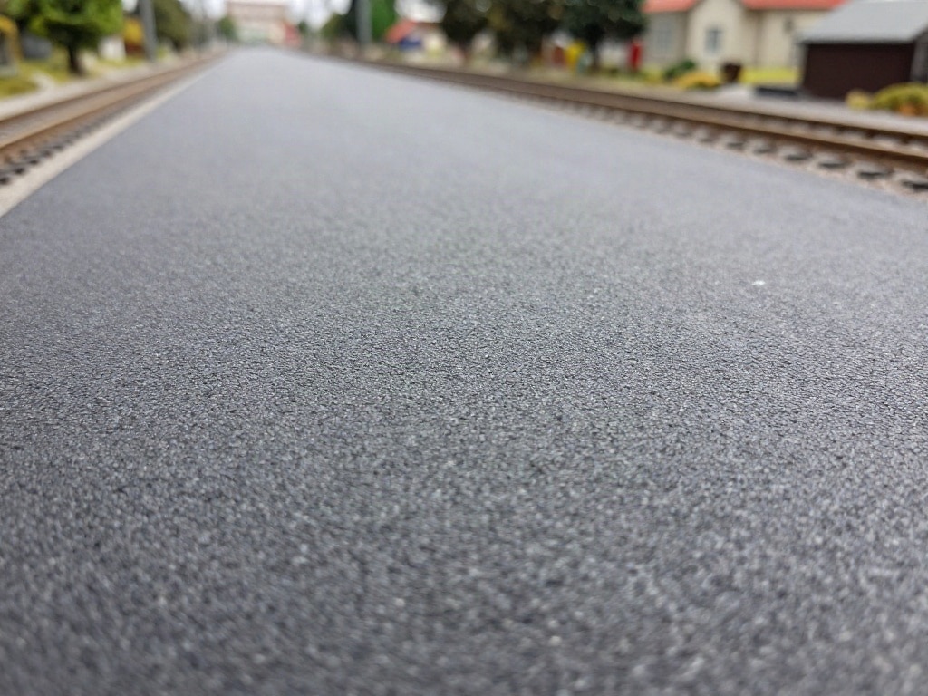 Modelleisenbahn Straßen bauen