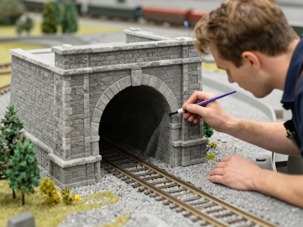 Modelleisenbahn Tunnel
