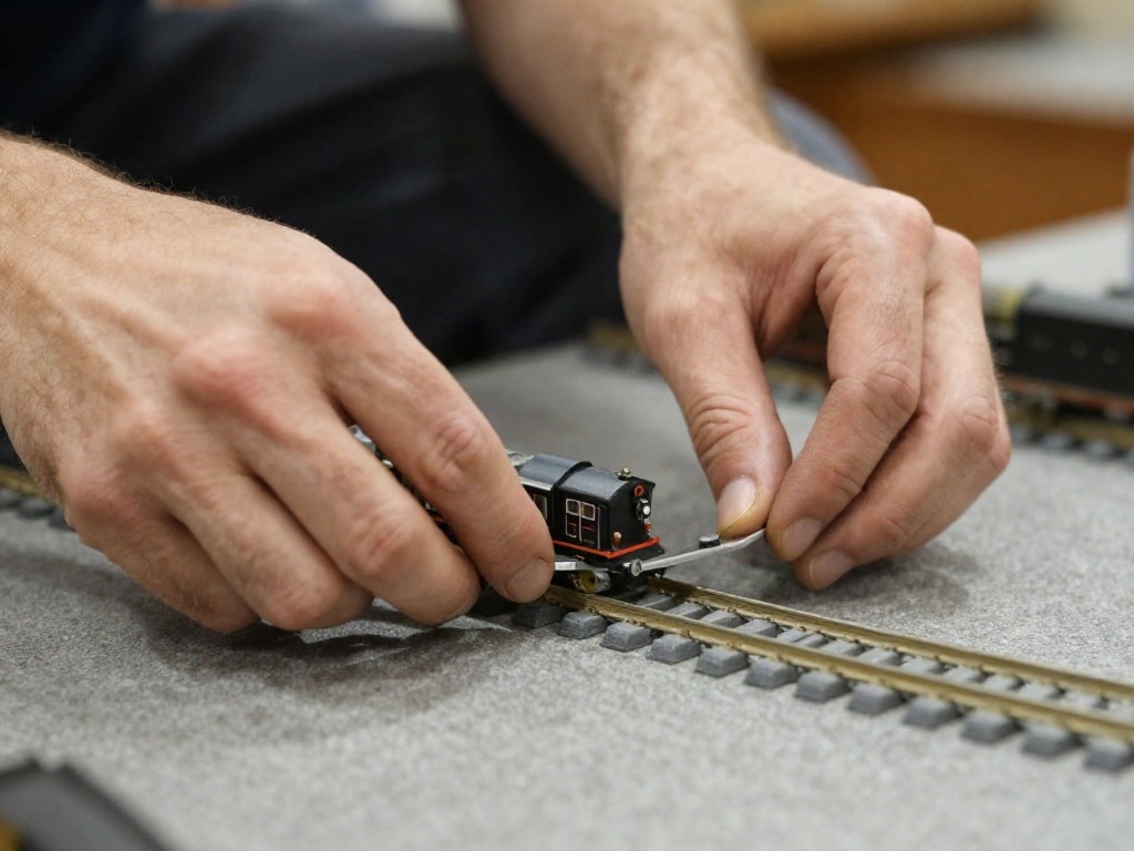 Modellbahn Weichenantrieb