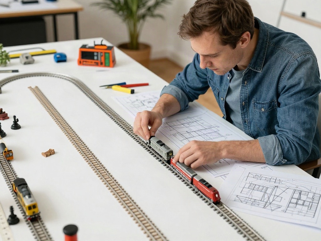 Modelleisenbahn Platzbedarf