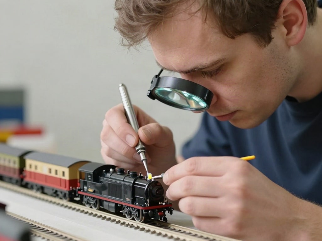 Modellbahn Zugbeleuchtung